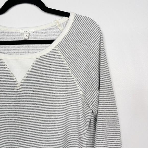 Soft Joie Medium Annora French Terry Sweatshirt Medium Heather Gray Porcelain - Picture 3 of 10